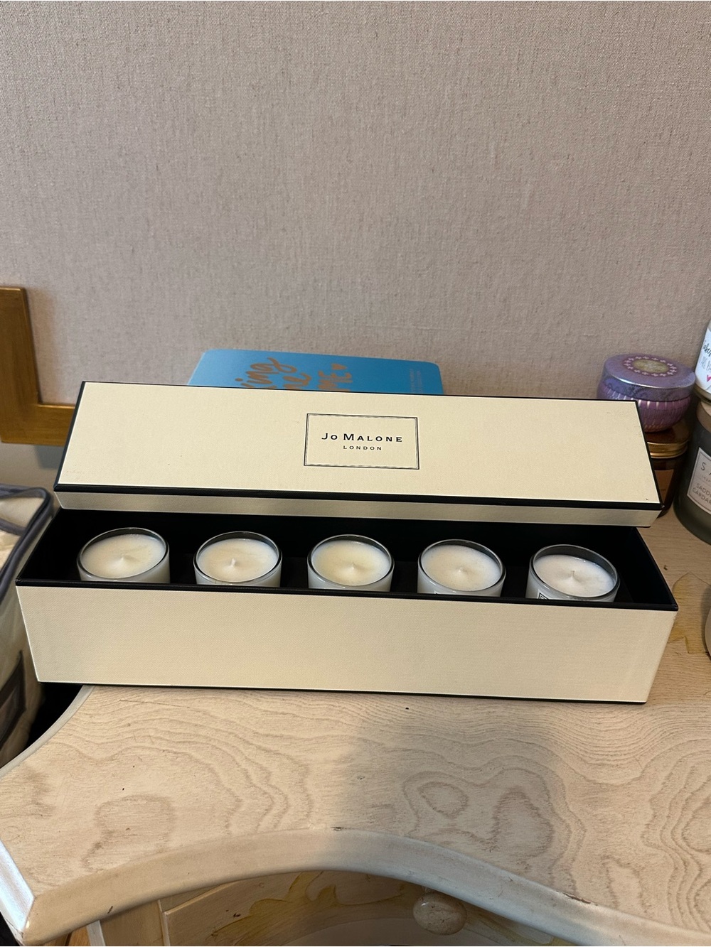 Jo Malone Cream 5 Mini Candle Collection Set - Cream